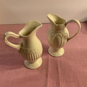 Vintage L. Godinger & Co Creamer/Syrup Pitchers